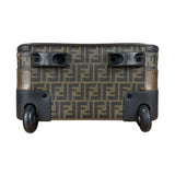 Fendi Vintage Zucca Coated Roller Luggage