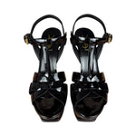 Saint Laurent Tribute Patent Leather Black Heels