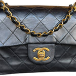 Chanel Black Leather Classic Mini Flap Bag ‘94-‘96