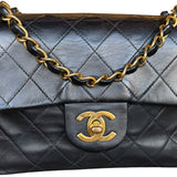 Chanel Black Leather Classic Mini Flap Bag ‘94-‘96