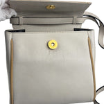 Salvatore Ferragamo Vintage Cream Vara Leather Crossbody Shoulder Bag