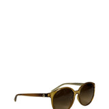 Gucci Brown Translucent GG3697/S Round-To-Oval Sunglasses