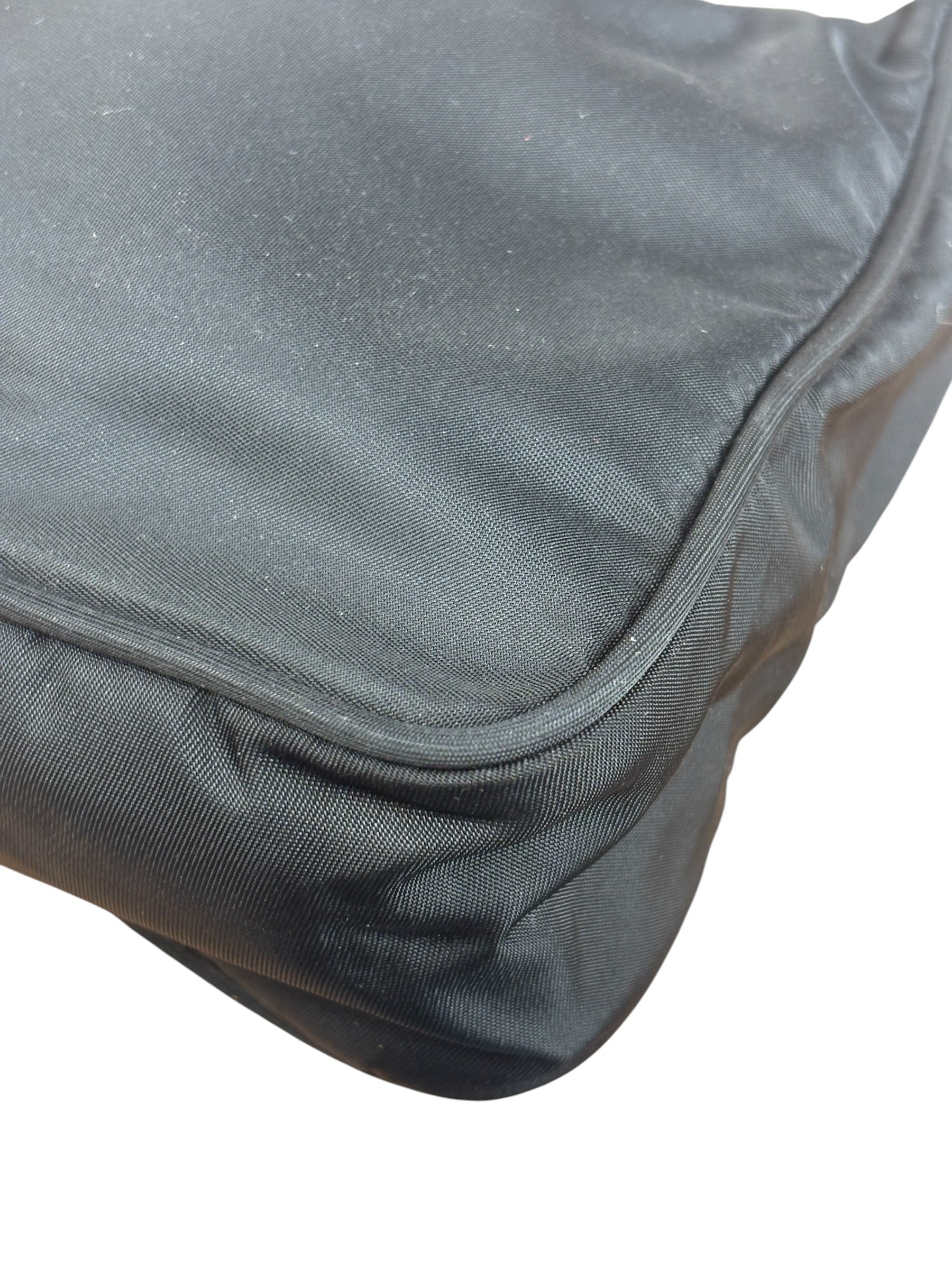 Prada Black Tessuto Nylon Shoulder Bag