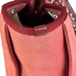 Chanel Coral Pink Medium Deauville Shopping Tote Bag 2014