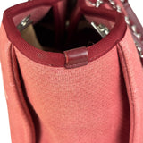 Chanel Coral Pink Medium Deauville Shopping Tote Bag 2014