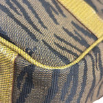 Fendi Vintage Tiger Print Mini Bowler Bag