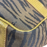 Fendi Vintage Tiger Print Mini Bowler Bag