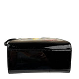 Off-White Black Patent Leather Kids Butterfly Bookish Two-Way Bag