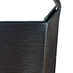 Yves Saint Laurent Black Epi Sac Seau Shoulder Bag