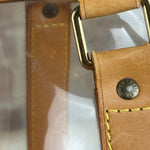 Louis Vuitton Limited Edition Transparent Vinyl Ambre Cabas Tote Bag GM