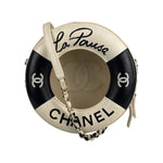 Chanel Limited Edition Lifesaver Round Crossbody Black 2017