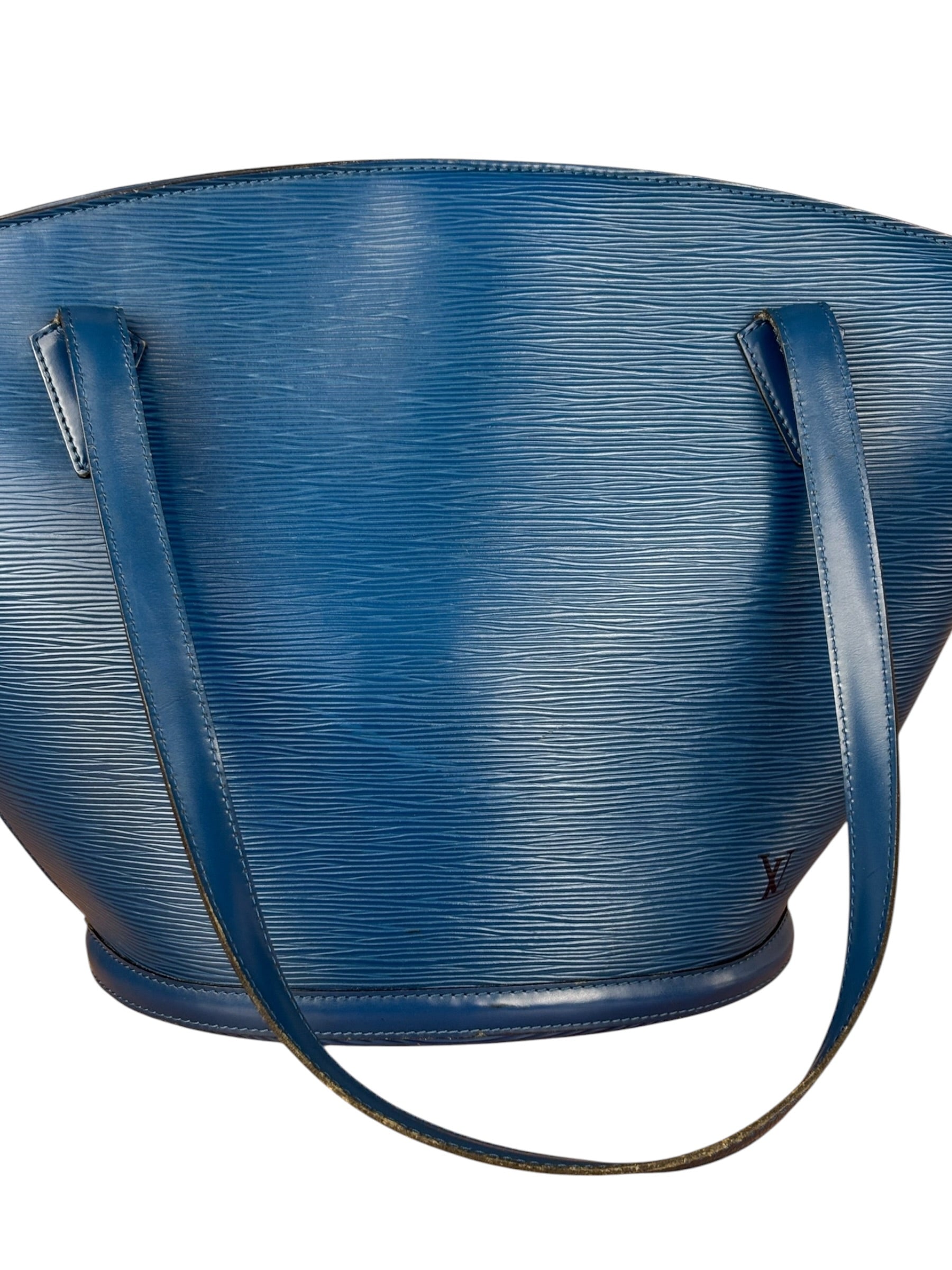 Louis Vuitton Blue Epi Saint Jacques GM Shoulder Bag