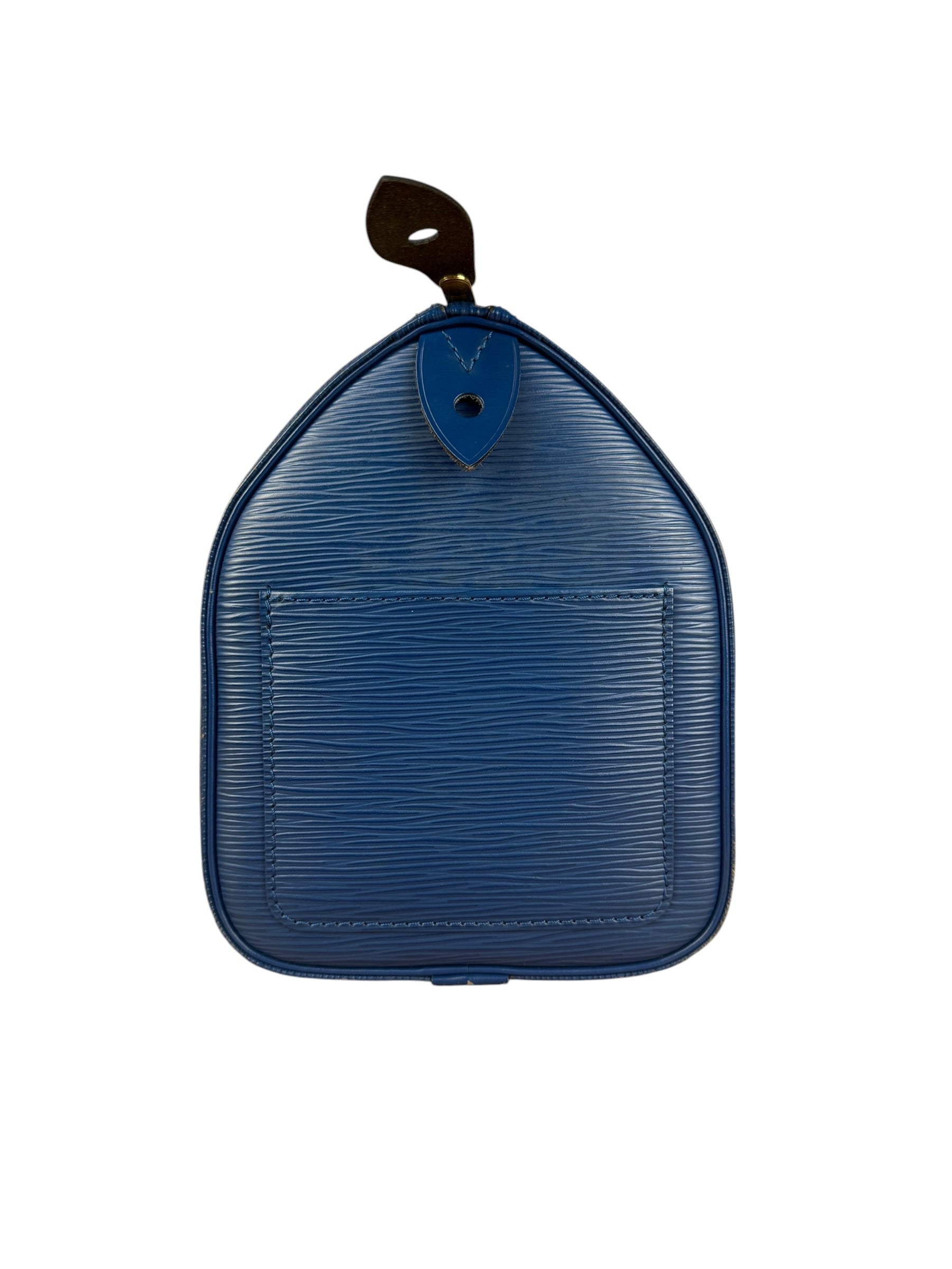 Louis Vuitton Vintage Blue Epi Speedy 25