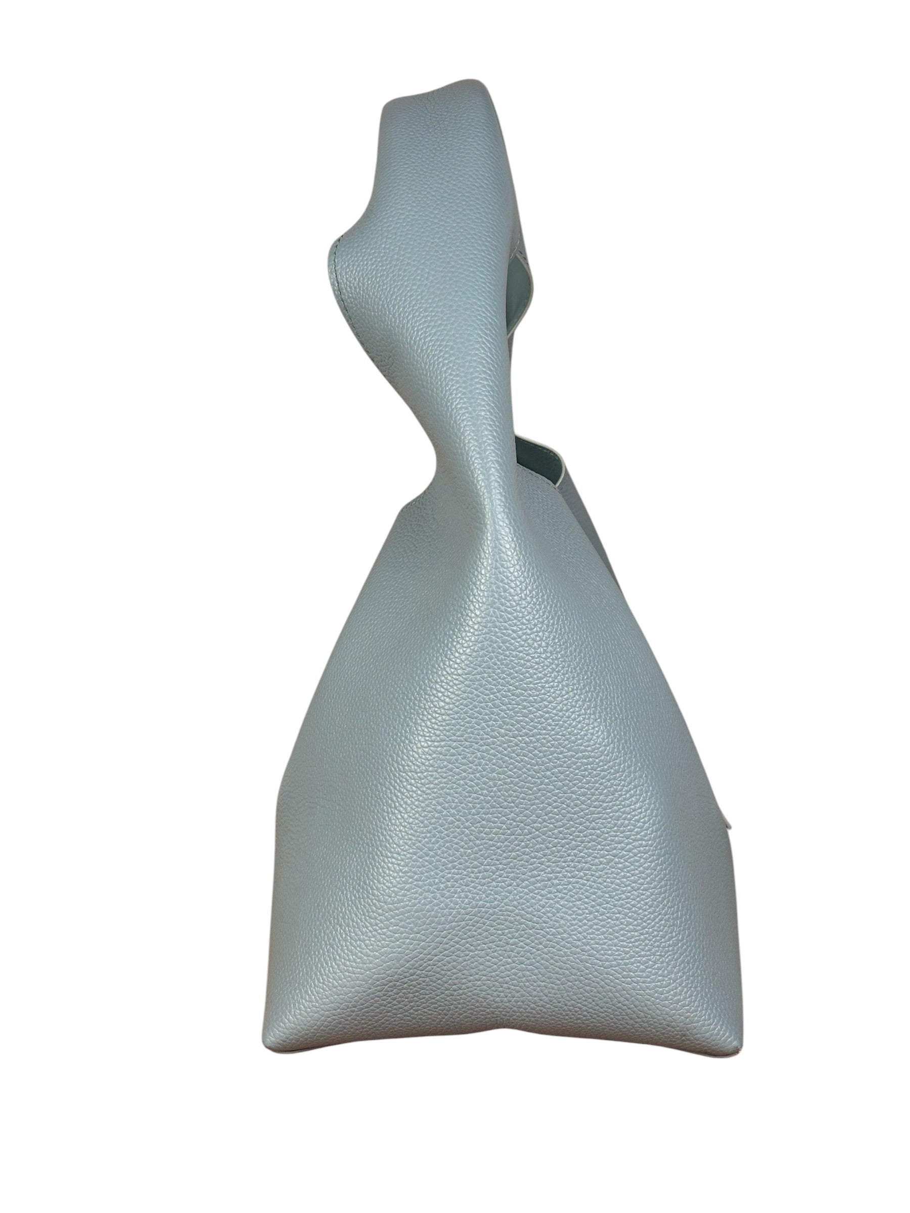 Marc Jacobs Light Blue Pebbled Leather The Sac Bag