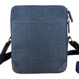 Givenchy Black Canvas Leather Lined Crossbody