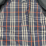 Burberry Vintage Dark Navy Mid-Length Trench Coat