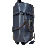 Prada Vintage Muted Blue Leather Glace 2Way Handbag