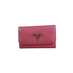 Prada Vintage Pink Compact Key Holder