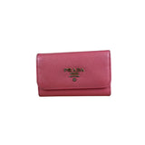 Prada Vintage Pink Compact Key Holder