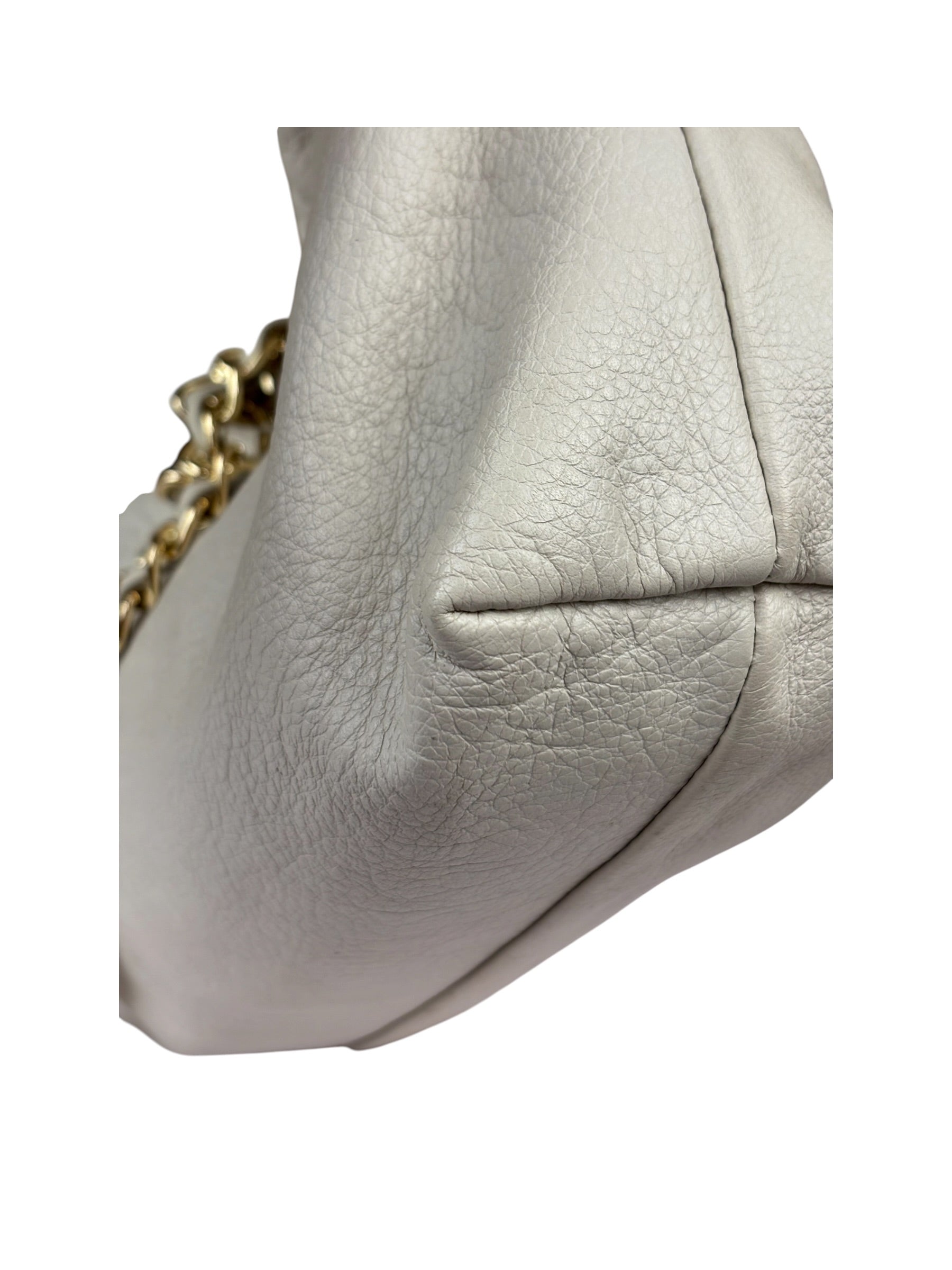 Valentino Cream Slouchy Handbag