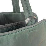 Prada Green Tessuto Cloth Hand Bag