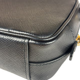 Prada Black Saffiano Leather Mini Camera Bag