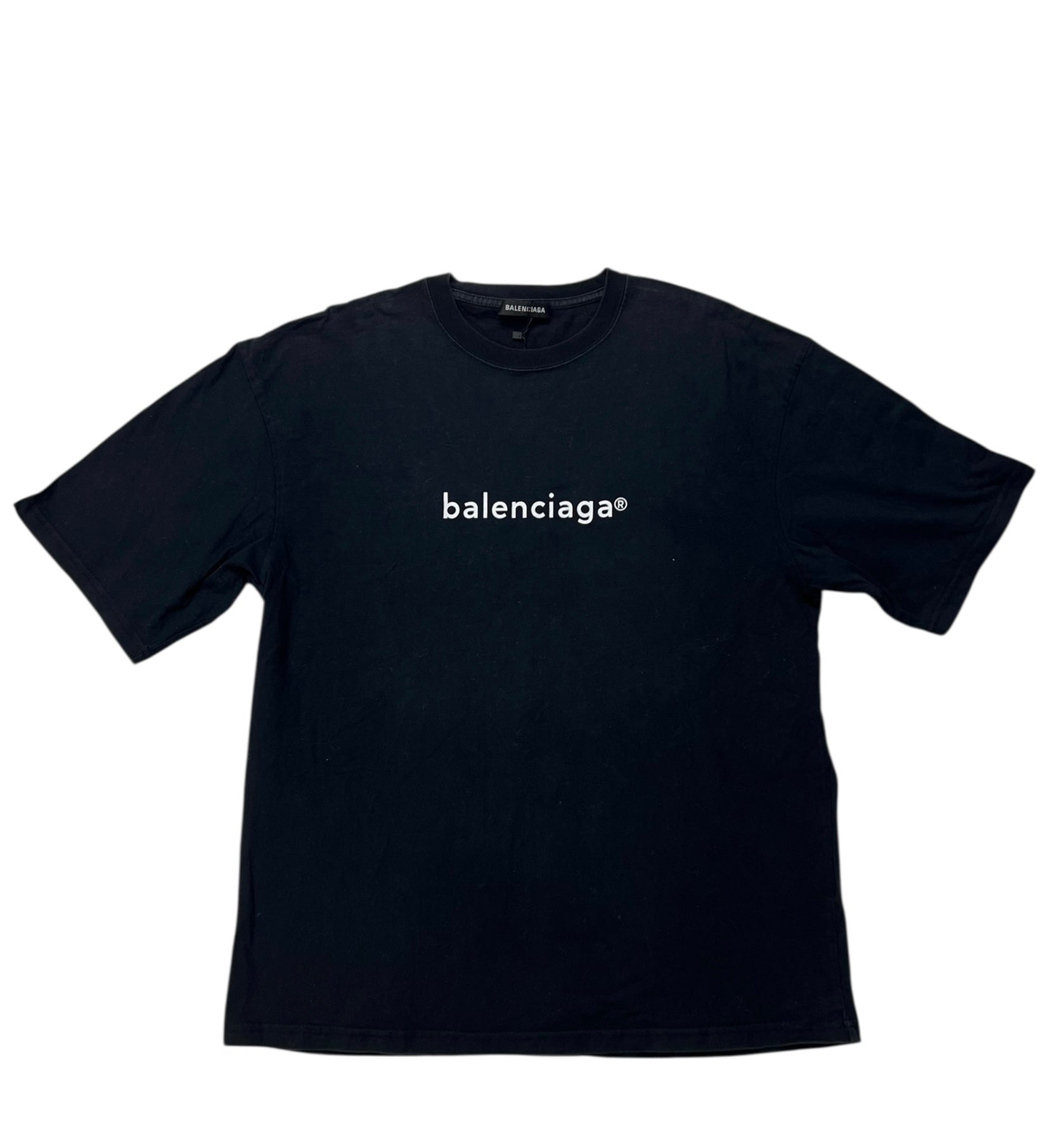 Balenciaga Logo Short Sleeve Shirt