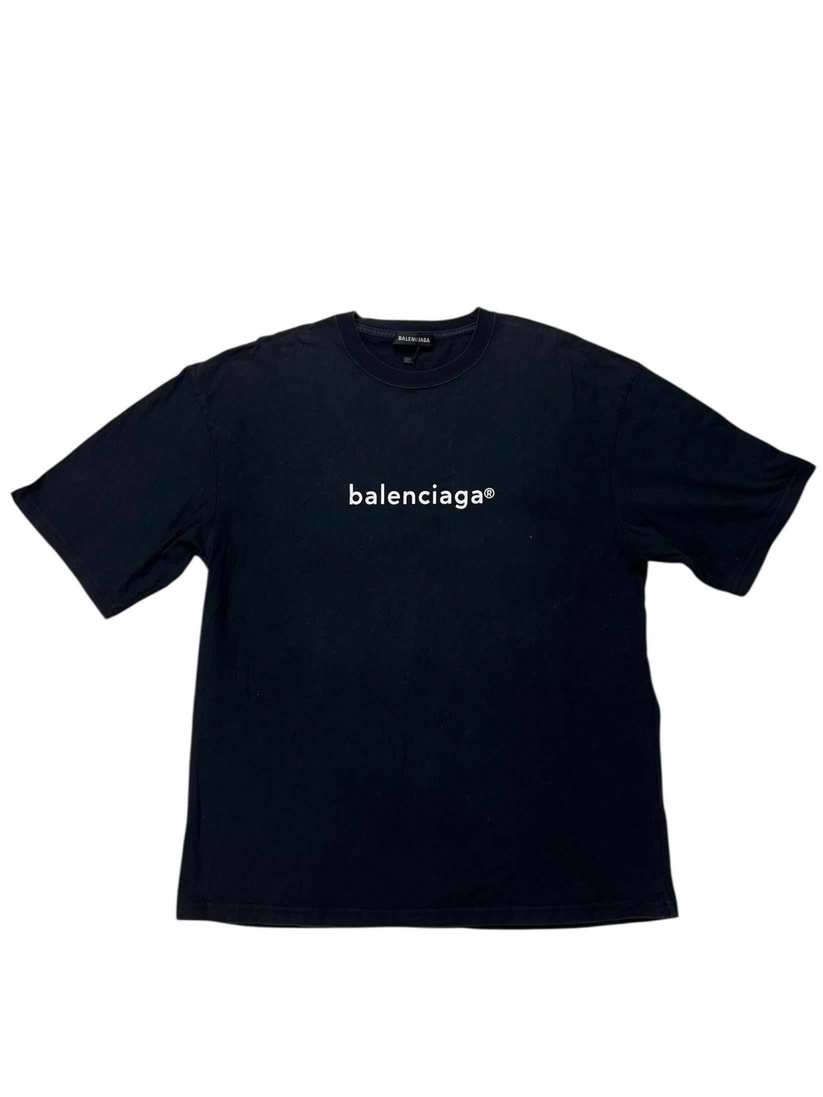 Balenciaga Logo Short Sleeve Shirt