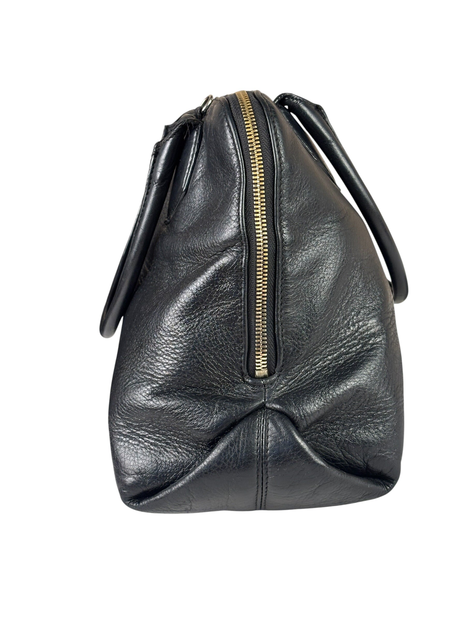 Vivienne Westwood Black Leather Shoulder Bag