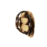 Vivienne Westwood White & Black Orb Dial Black Strap