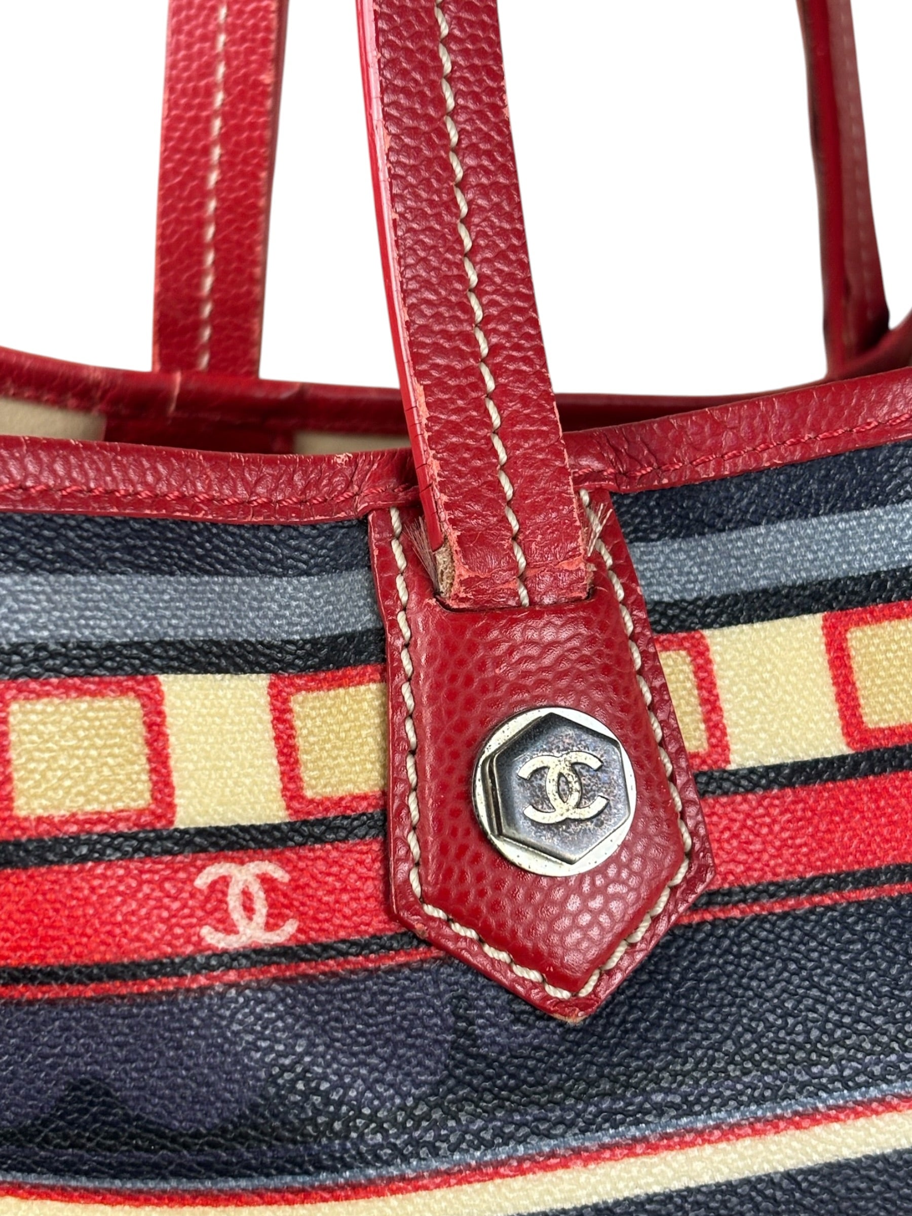 Chanel Vintage Central Station Le Train Tote/Shoulder Bag- 2007