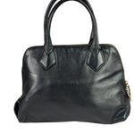 Vivienne Westwood Black Leather Shoulder Bag