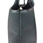 Ferragamo Vintage Black Leather Lined Shoulder Tote