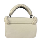 Brunello Cucinelli White Shearling Bag