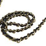 Chanel Black Quilted Leather CC Tassel Barrel Mini Chain Bag