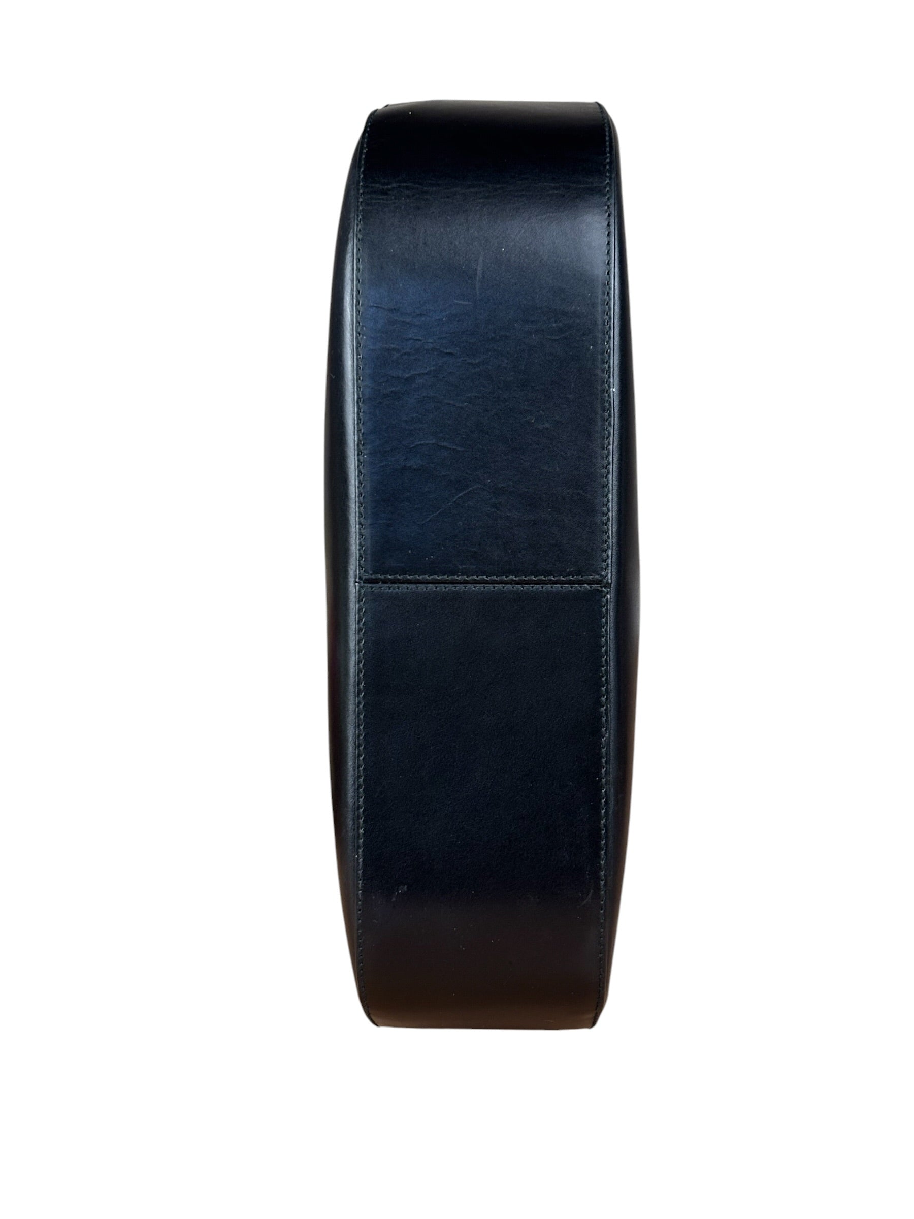Salvatore Ferragamo Black Leather Hobo Bag