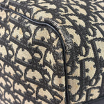 Christian Dior Vintage Black Trotter Boston Bag