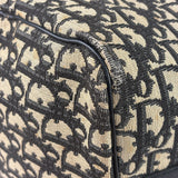 Christian Dior Vintage Black Trotter Boston Bag
