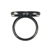 Chanel Strass CC Ring Size 6.5