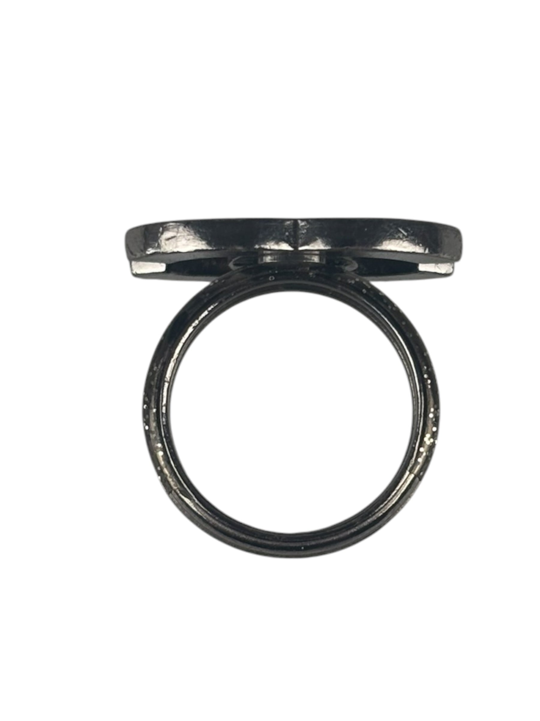 Chanel Strass CC Ring Size 6.5