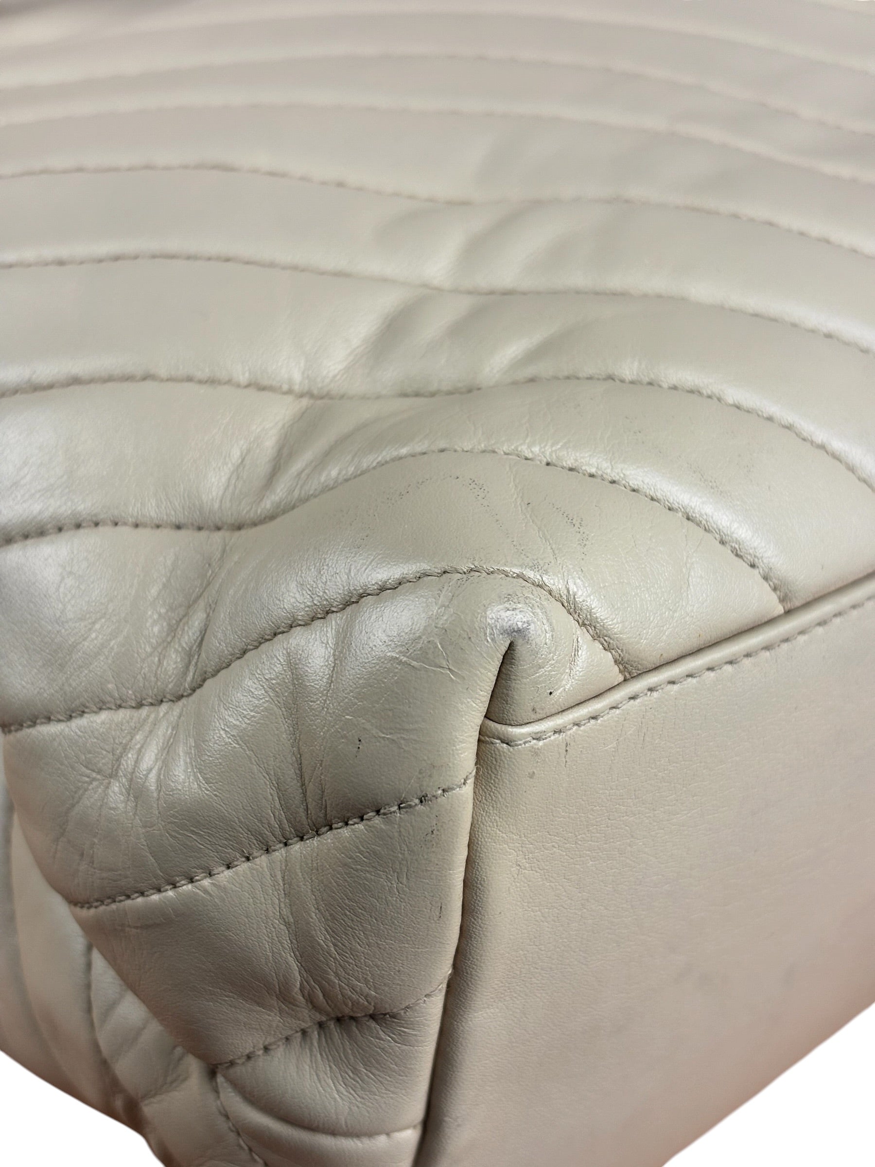Chanel Tribeca Quilted Leather Tote Bag 2013