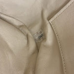 Chanel Vintage Pink/Cream Denim Maxi Stripped Tote 1994