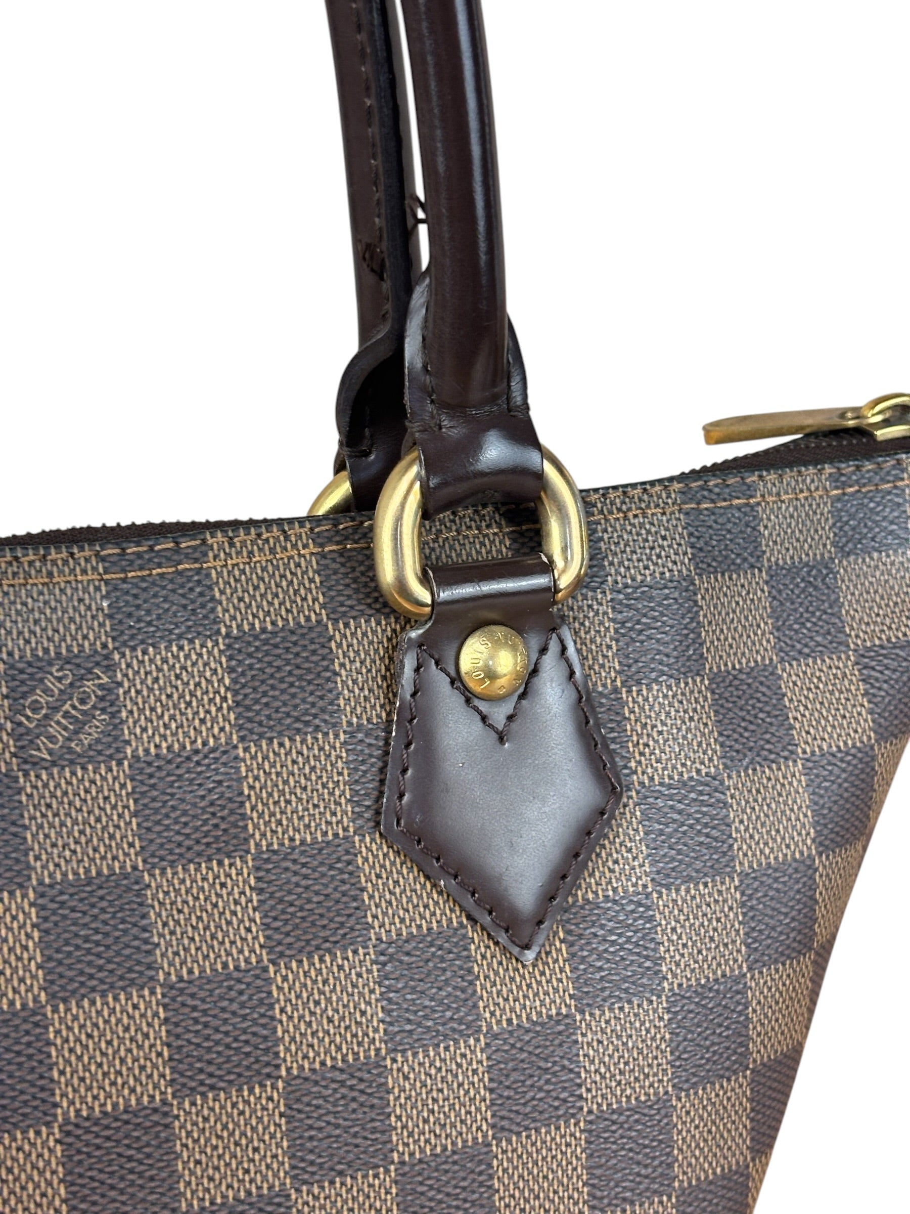 Louis Vuitton Saleya Damier Ebene Shoulder Bag
