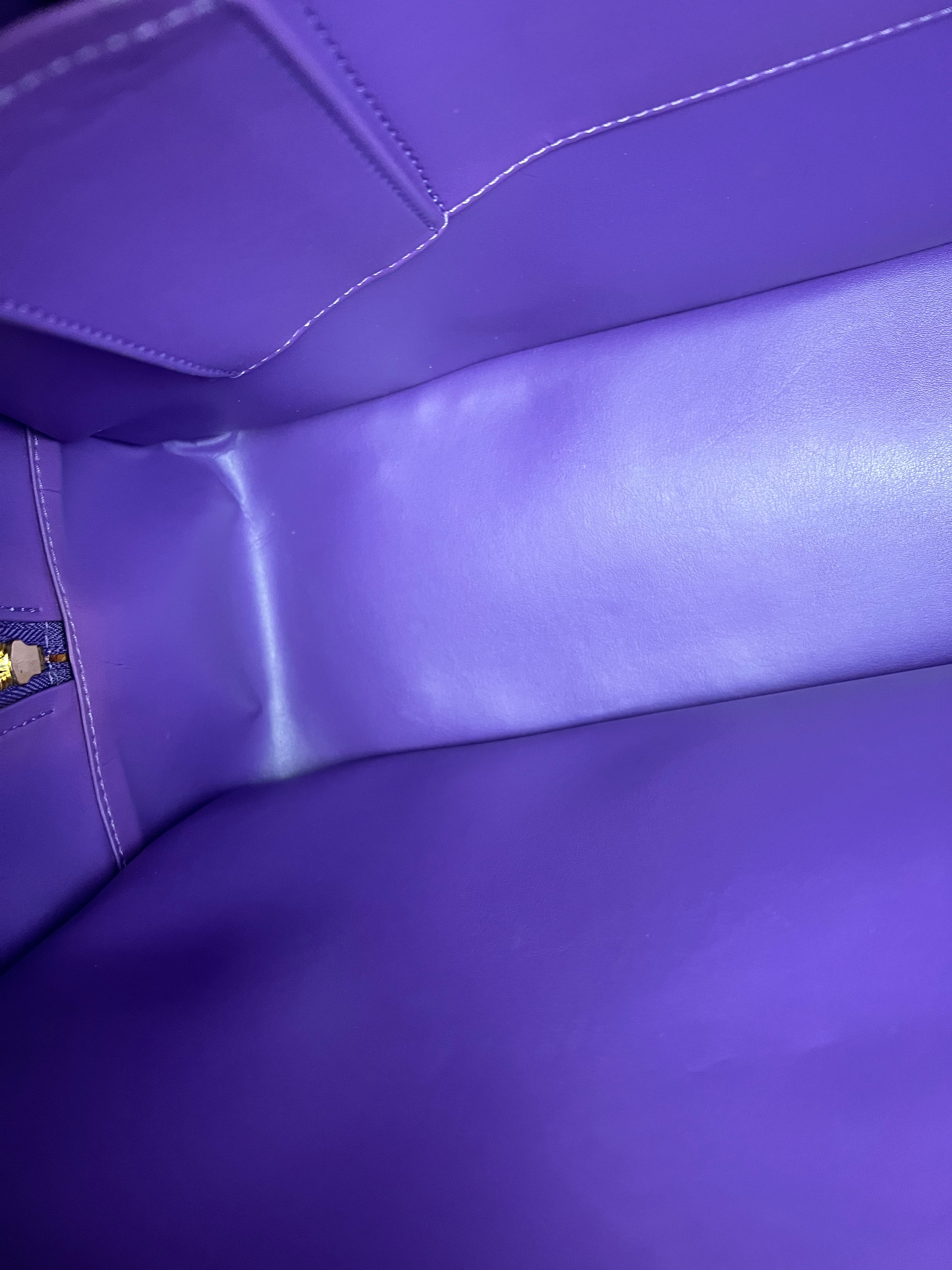 Louis Vuitton Vernis Purple Sutton Handbag