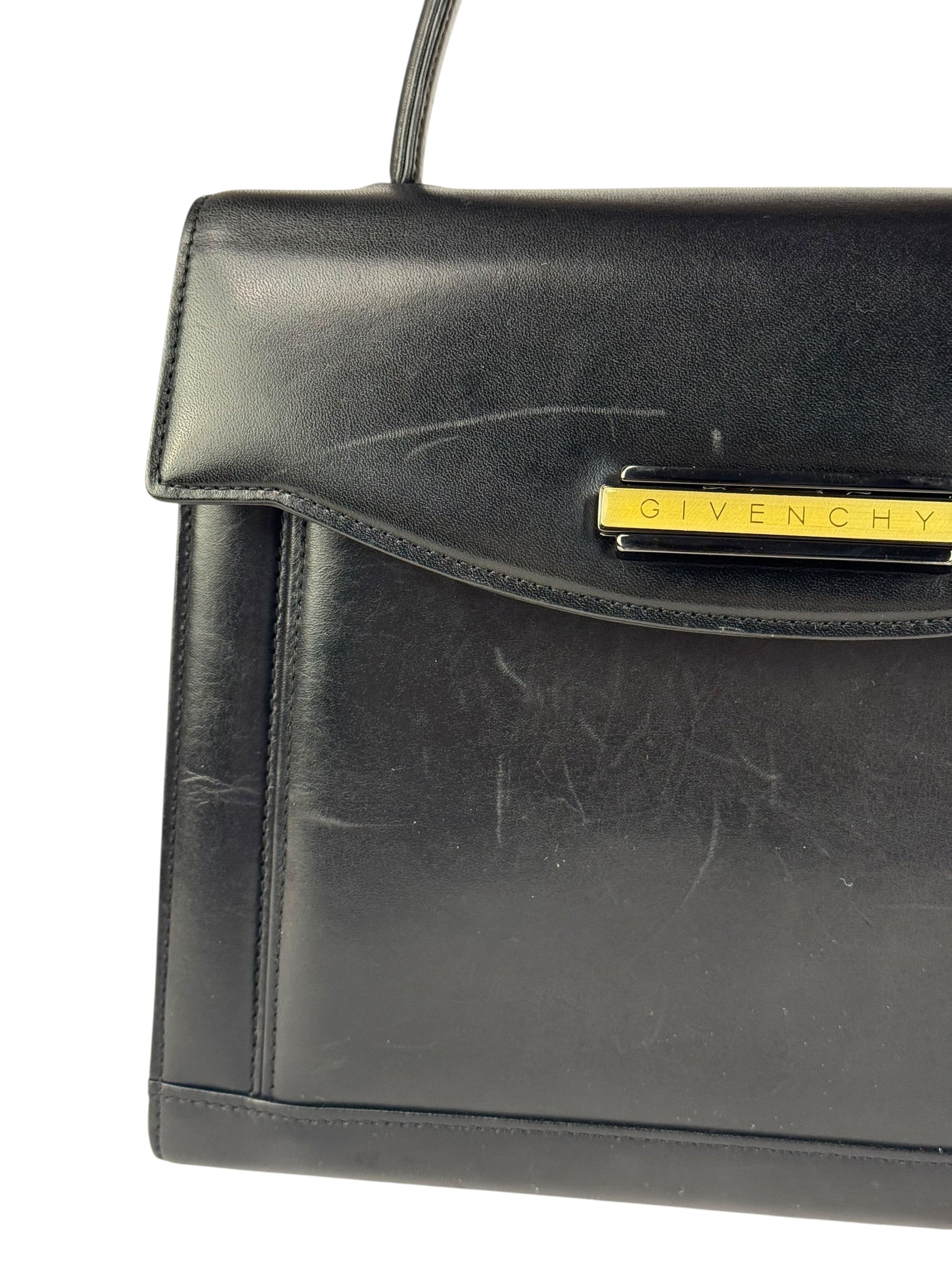 Givenchy Vintage Black Top Handle Bag