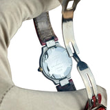 Cartier Must De 21 Red Leather Strap
