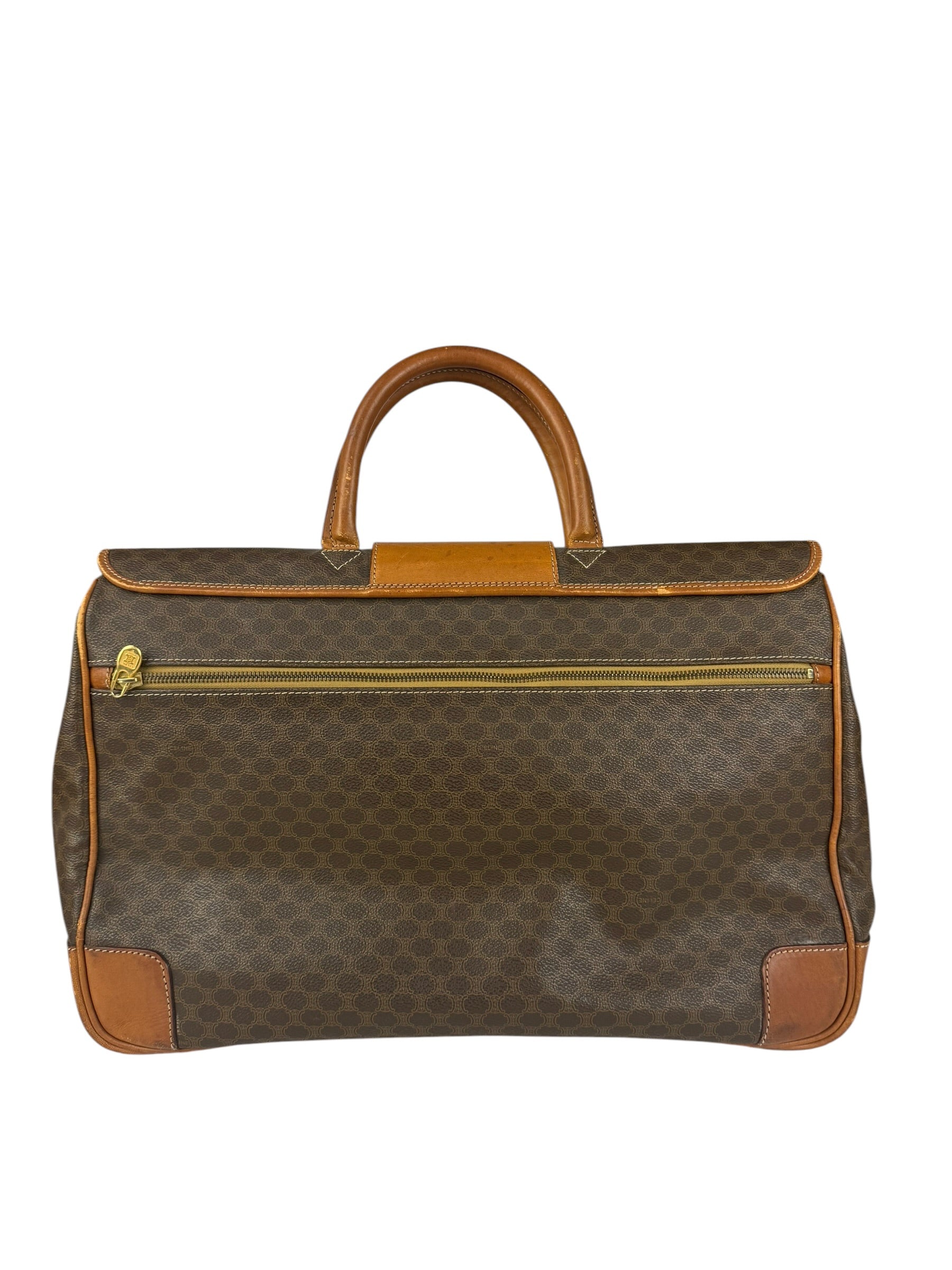 Celine Vintage Macadam Travel Bag