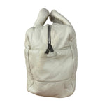 Chanel Coco Cocoon Ivory Puff Leather Boston Handbag 2009