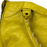 Balenciaga Yellow Leather Classic City Bag