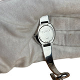 Gucci 129.5 Round GG Dial Bangle Band